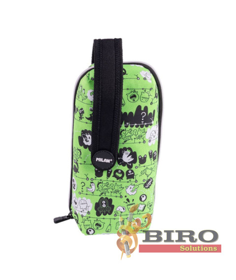 Penar școlar Milan "Tandem" cu 4 compartiment, echipat